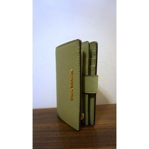 Michael Kors - Jet Set Travel Medium Bifold Zipper Coin Wallet Light Sage